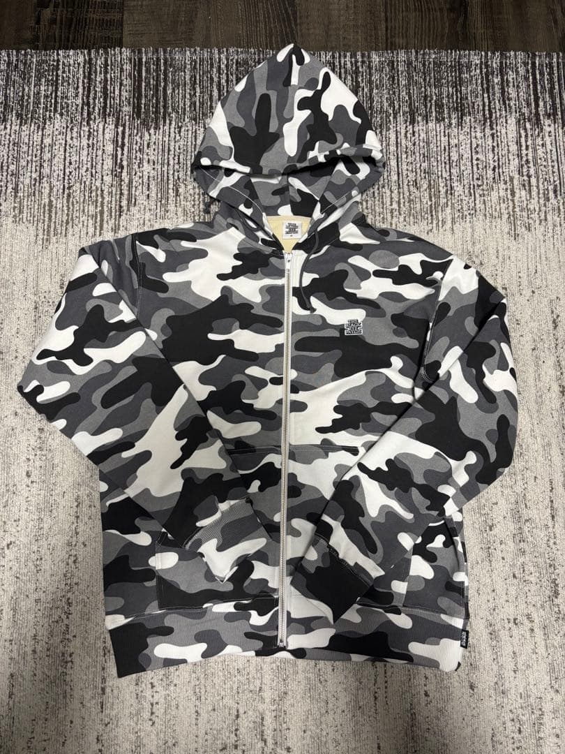 THE BLACK EYE PATCH 迷彩パーカー M