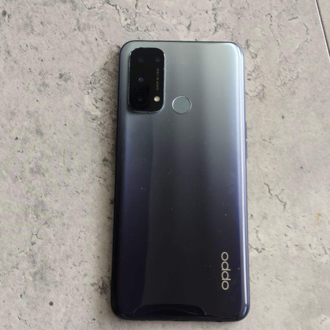 OPPO Reno 5a シルバーブラック SIMロックフリー