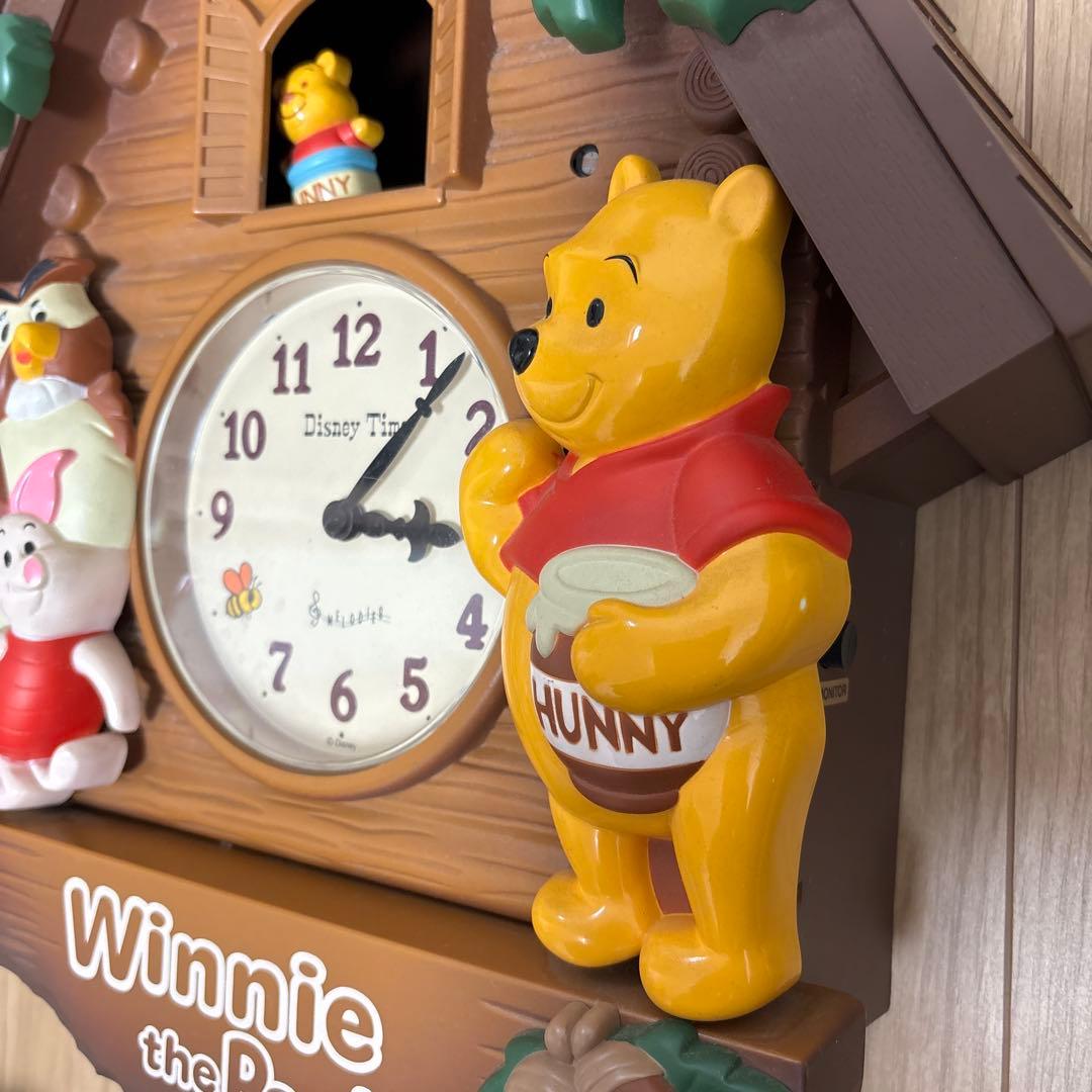 セイコー ディズニータイム FW525B プーさん 振り子時計 掛け時計
