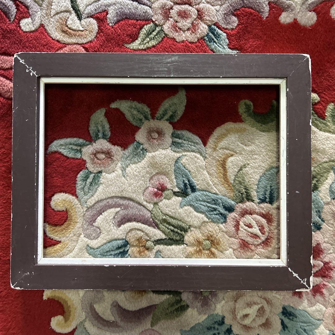 アンティーク　フォトフレーム　大きめ　額縁