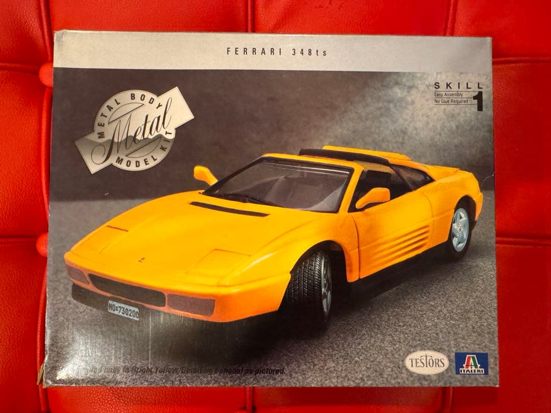 1/24テスターズ / イタレリ メタルボディ フェラーリ348ts未組立品