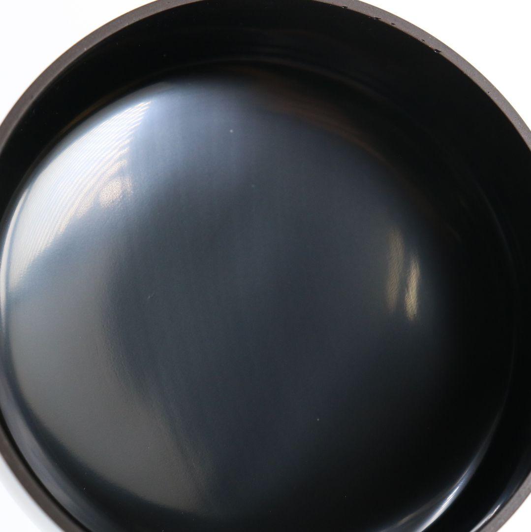 無銘 真塗 中棗 茶道具 遠州緞子仕覆付　C816　N1