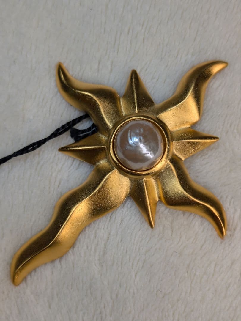 カールラガーフェルド　パール　ゴールド　ブローチ　シャネル　ヴィンテージ