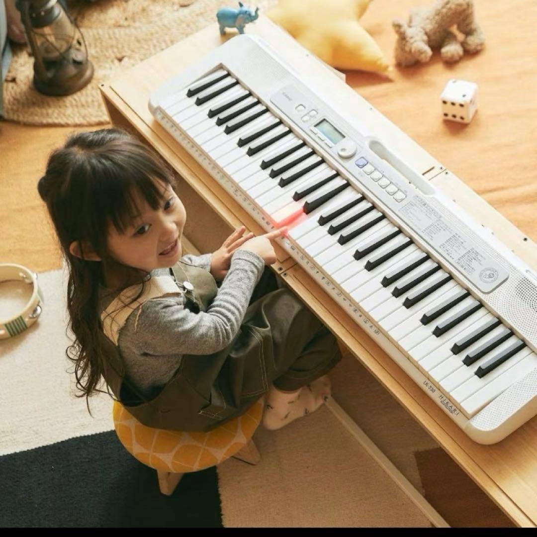 CASIO LK-330 Casioton光ナビゲーションキーボード　61鍵盤