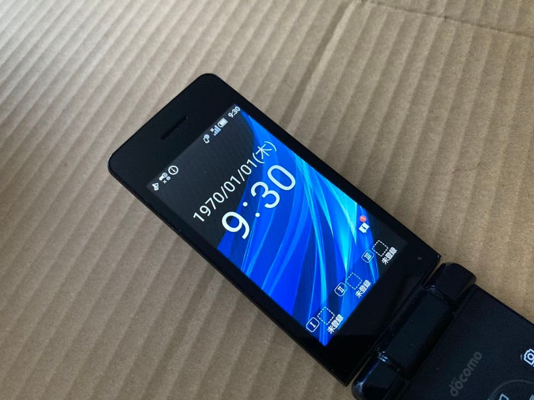 美品 L891 ドコモ AQUOSケータイ SH-02L ガラホ simフリー