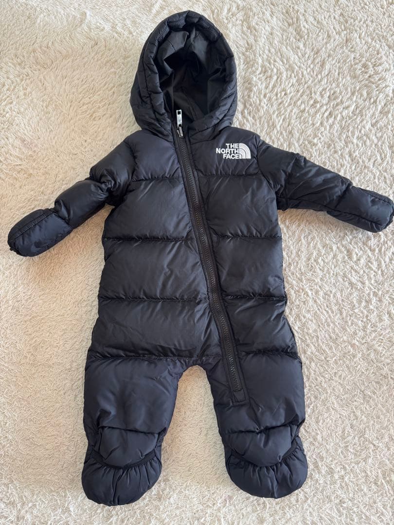 【希少】ノースフェイス　ヌプシ　ジャンプスーツ　ブラック