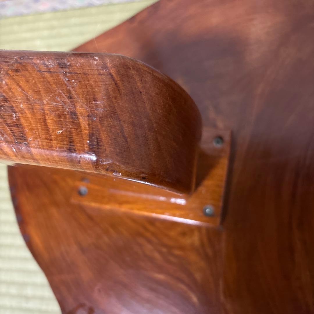 木製 不規則形状 座卓