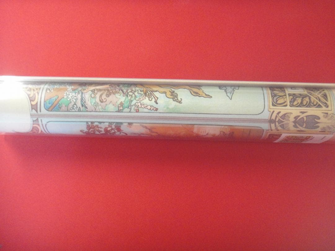 ブロッコリー　キャラクター万能ラバーマット アルフォンス・ミュシャ　四季