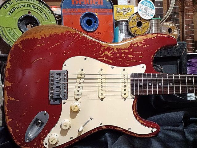 ★Custom Relic Candy A Red Stratocaster★