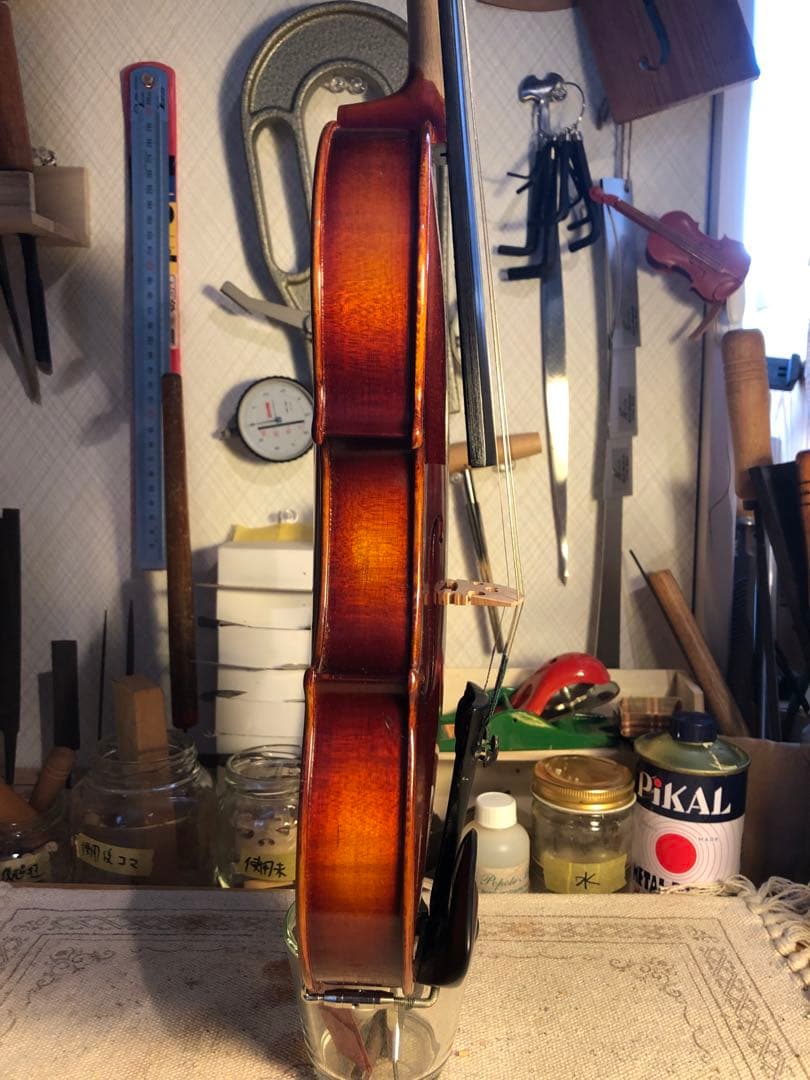 【駒&魂柱調整済】Suzuki分数バイオリンNo300 1/4 1994