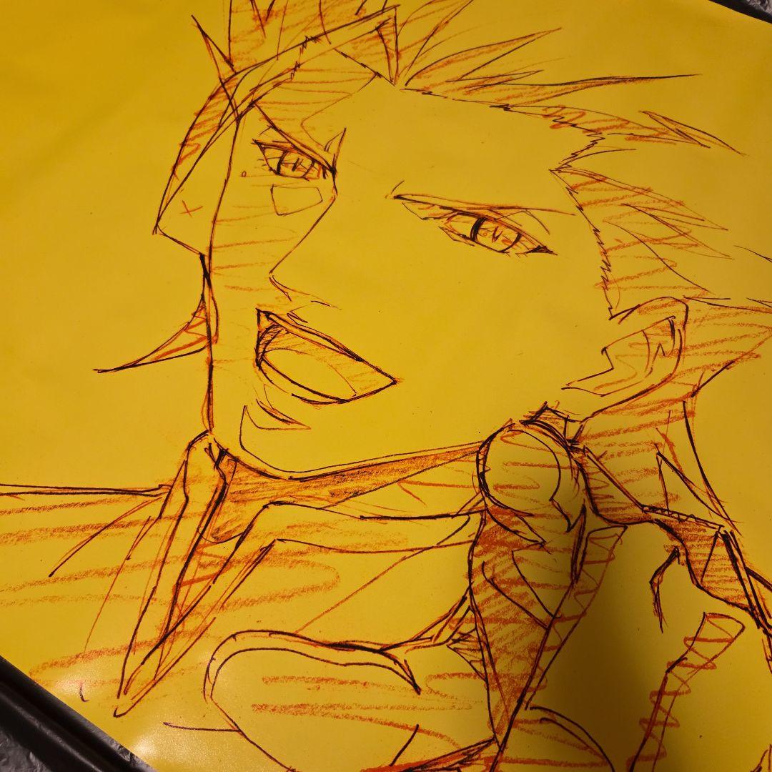 値下 Fate/Zero B1原画ポスター ディルムッド ufotable