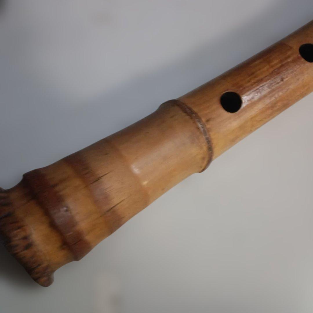 2227）尺八　竹治　竹製　　約５５㎝