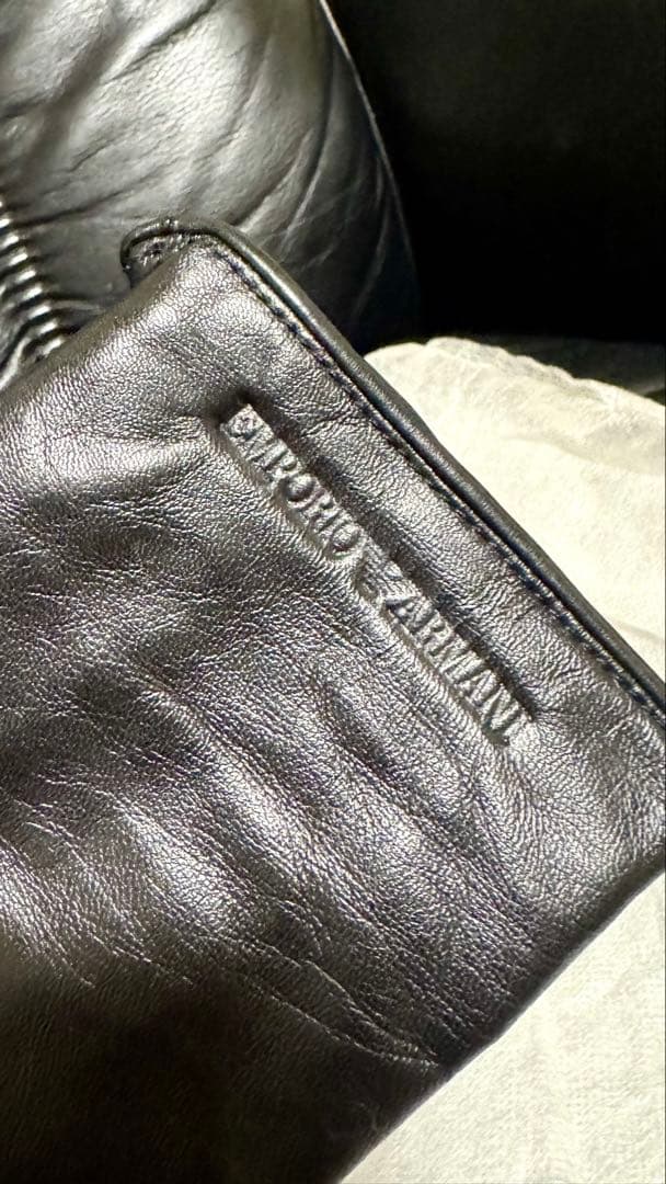 EMPORIO ARMANI エンポリオアルマーニ 手袋 グローブ ロゴ入り