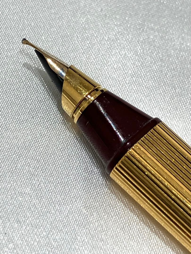 Cartier カルティエ トリニティ 万年筆 ゴールドカラー ヴィンテージ