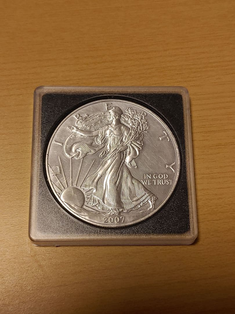 2007年製 アメリカン・シルバーイーグル (ウォーキング・リバティ) 銀貨