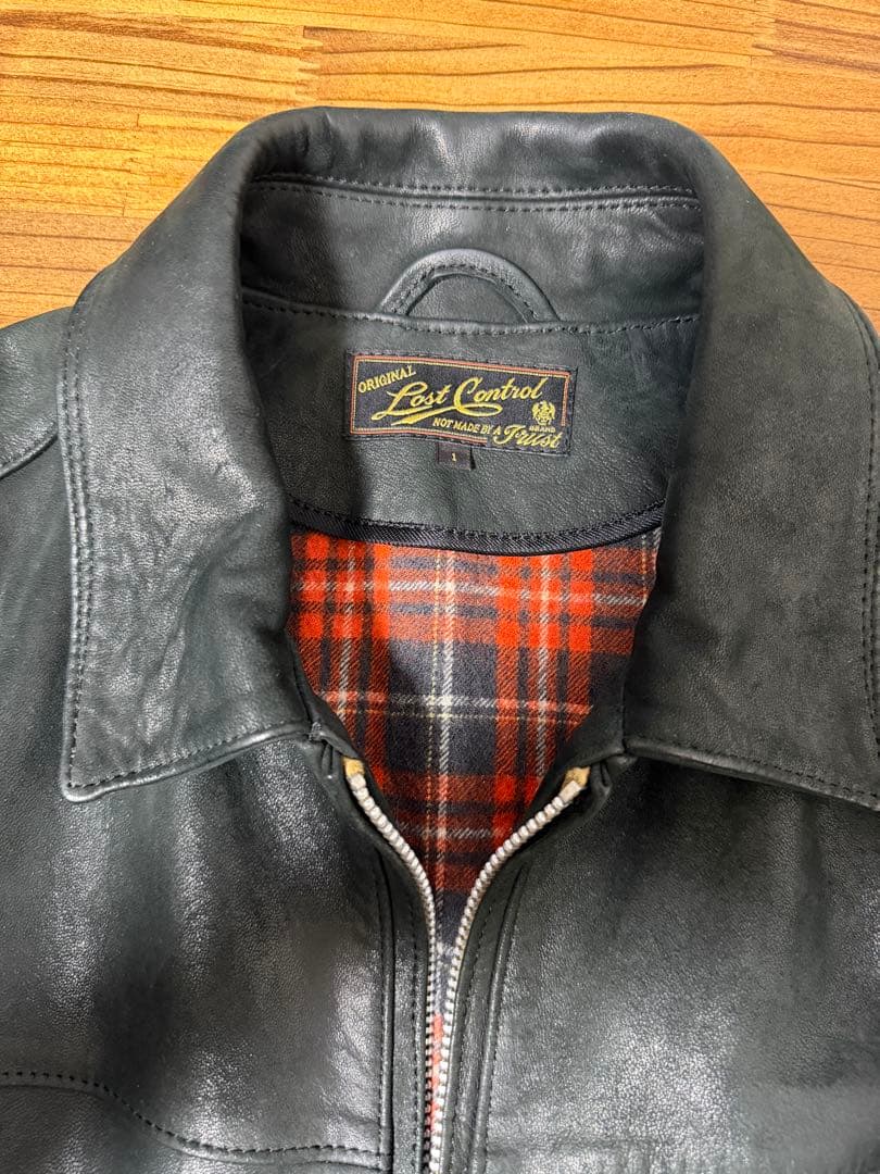 Dusty Sheep Leather Jacket ロストコントロール