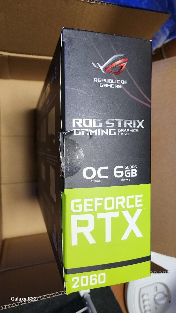 新品未使用 ASUS ROG-STRIX-RTX2060-O6G-EVO-V2