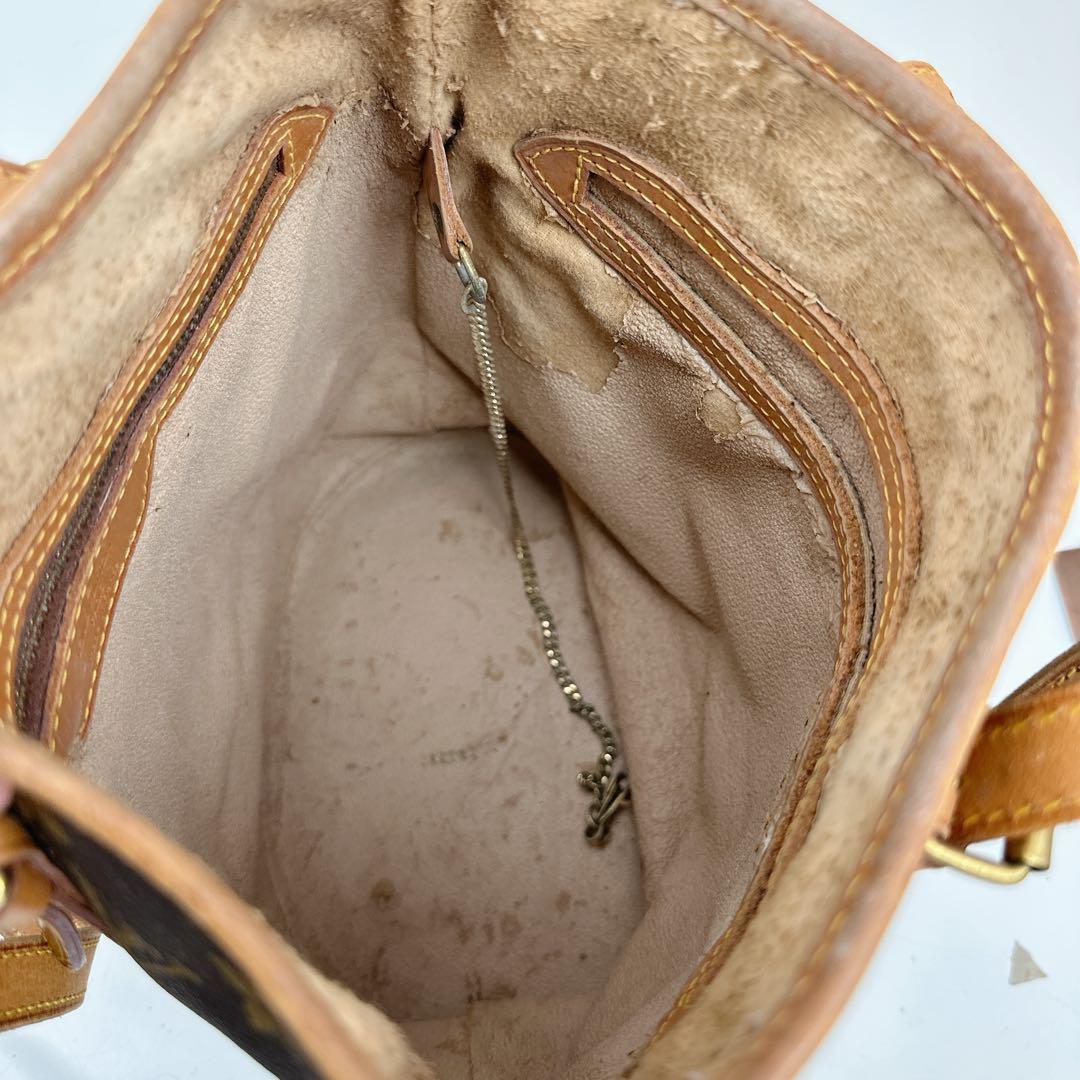 ルイヴィトン　モノグラム　バケツ　バッグ