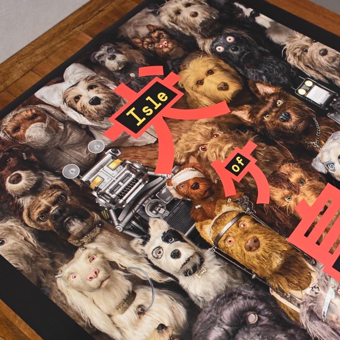 【映画館用両面ポスター】犬ヶ島 Ver.B　ウェス・アンダーソン監督　*希少*