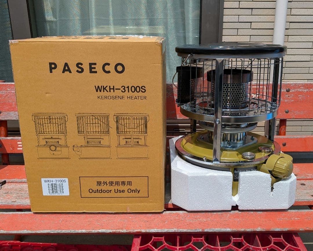 PASECO パセコ　石油ストーブ WHK-3100S キャンプ　イベント