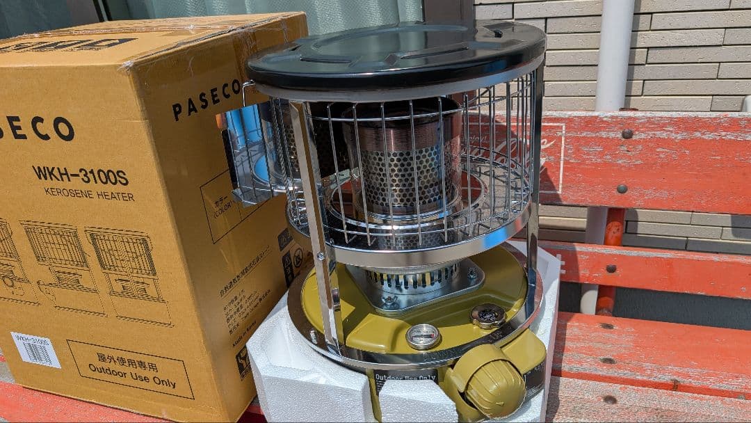 PASECO パセコ　石油ストーブ WHK-3100S キャンプ　イベント