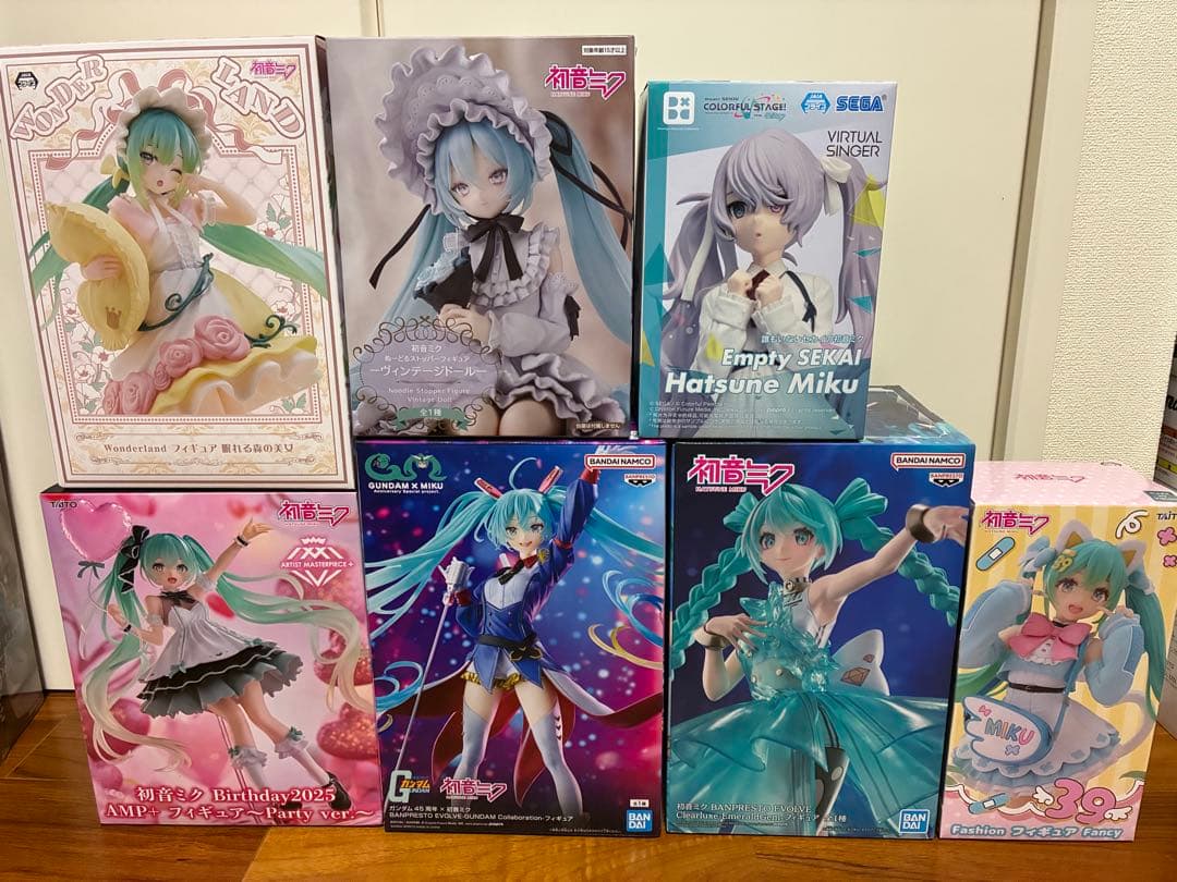 初音ミクプライズフィギュア7点まとめ売り