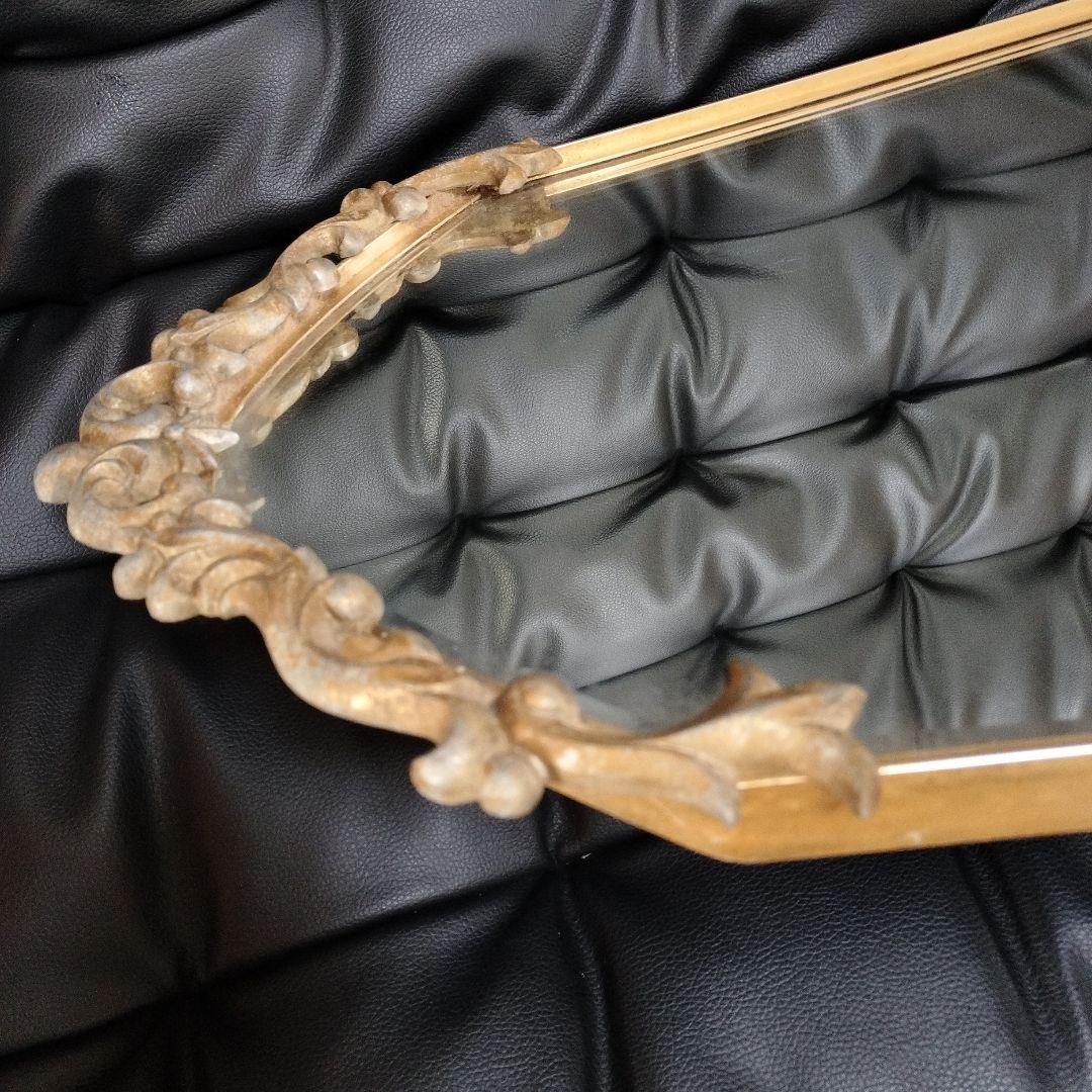 アンティーク 全身鏡 ウォールミラー 姿見鏡 ヴィンテージ 西洋 修正有