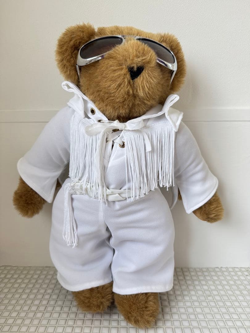エルビスプレスリー　アメリカバーモントテディベア　ぬいぐるみ