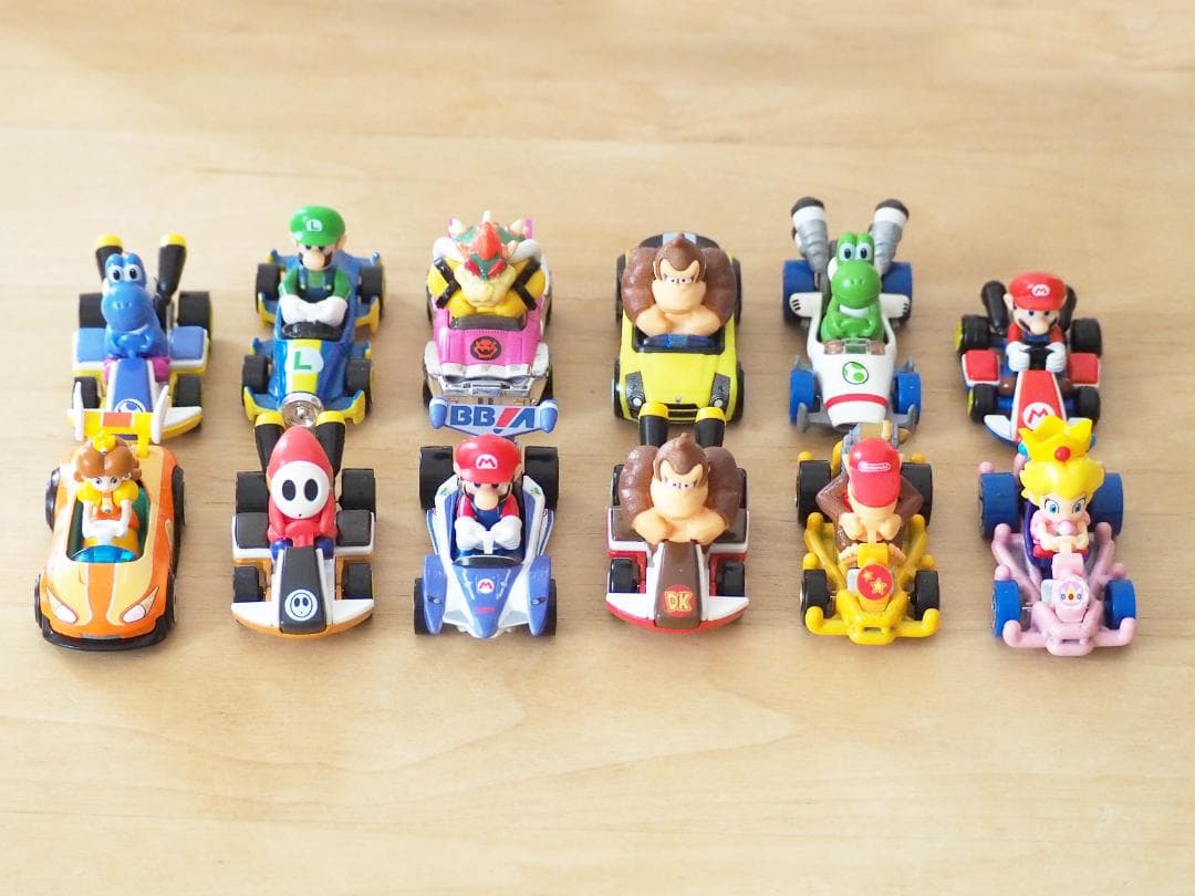 廃盤 ホットウィール★マリオカート 12台セット ミニカー Hot Wheels