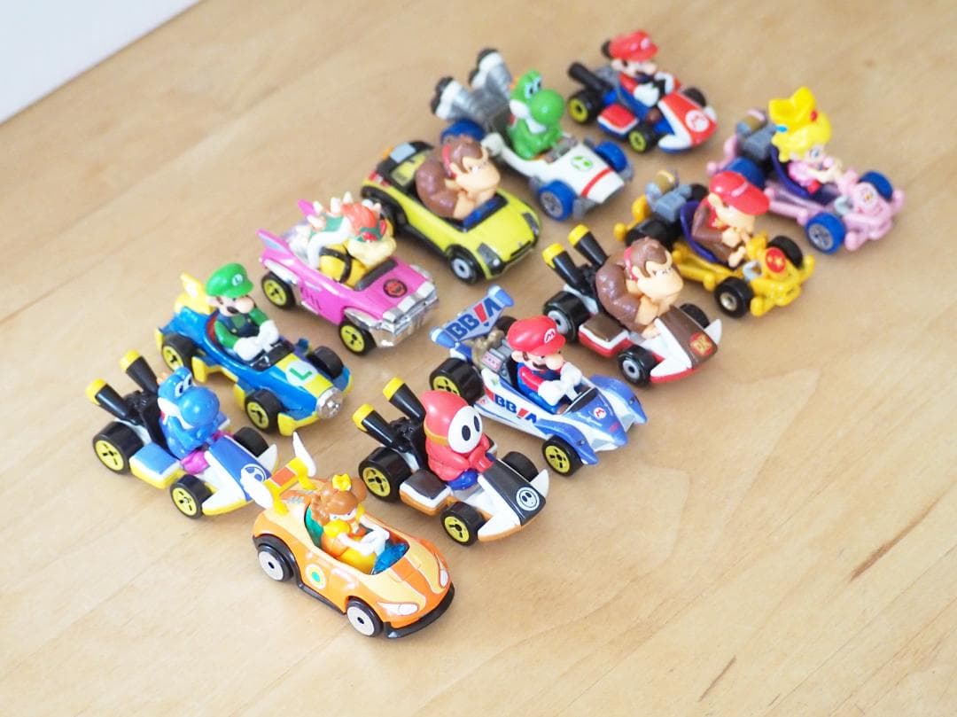廃盤 ホットウィール★マリオカート 12台セット ミニカー Hot Wheels