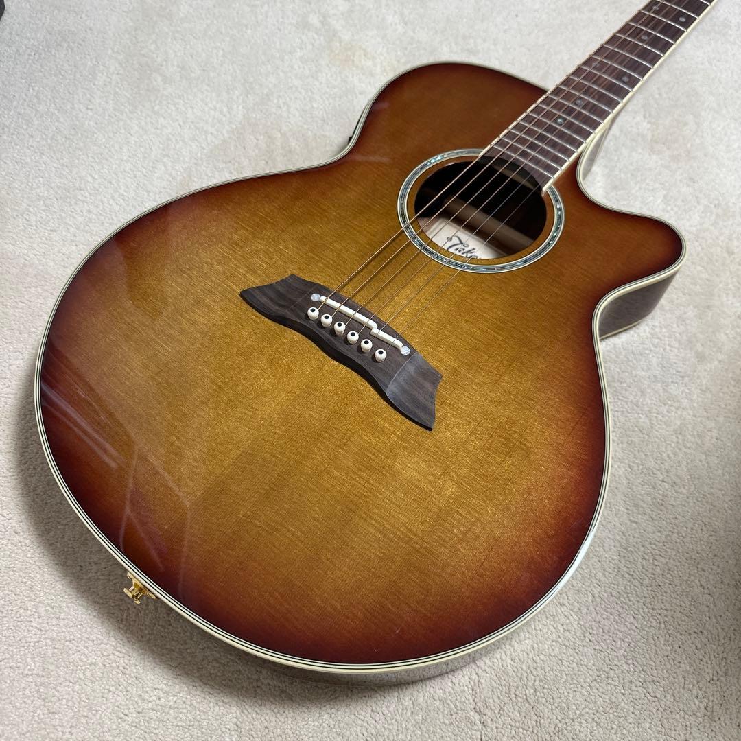 【未使用・人気】TAKAMINE TSP138C TB タカミネ　薄胴エレアコ