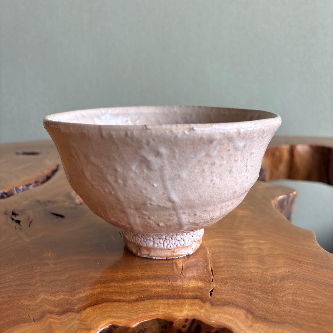 萩焼 喜村浩司作 唐泊山窯 抹茶碗 茶道具 共箱(52X)