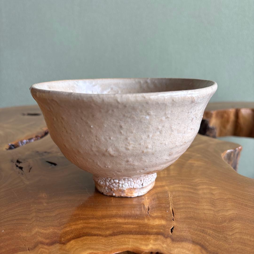 萩焼 喜村浩司作 唐泊山窯 抹茶碗 茶道具 共箱(52X)