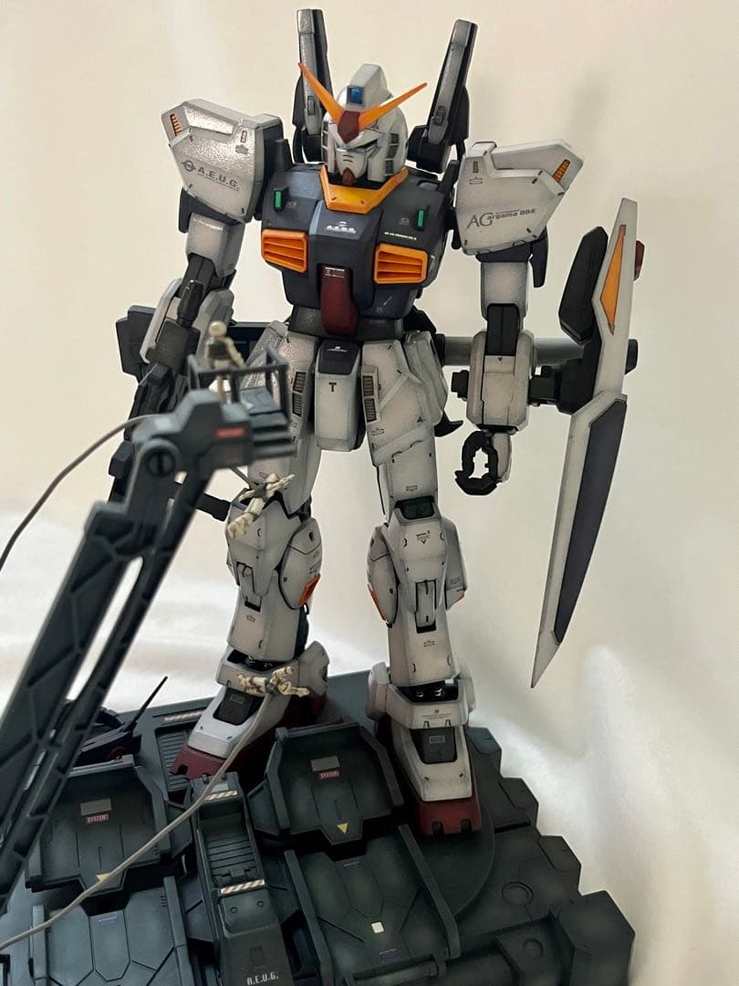 【エアブラシ塗装完成品 】MG ガンダム Mk2 Ver.2.0 エゥーゴ
