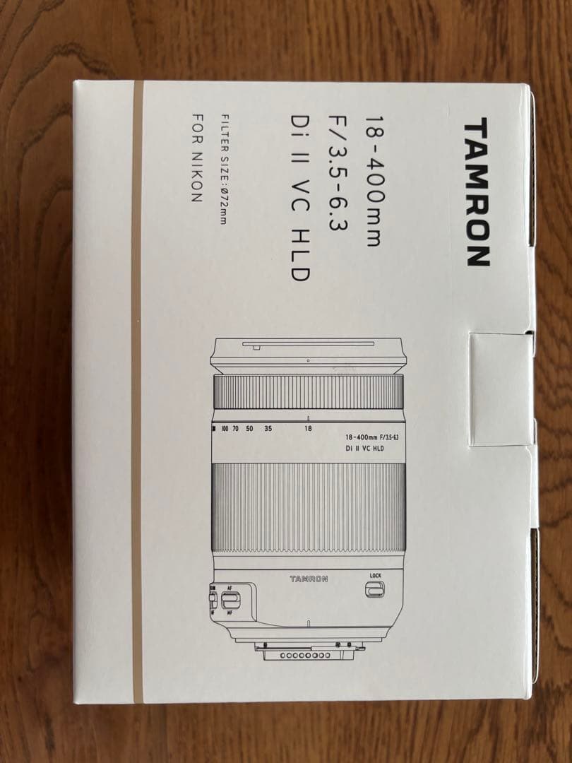 タムロン 18-400mm f3.5-6.3 Di II VC HLD
