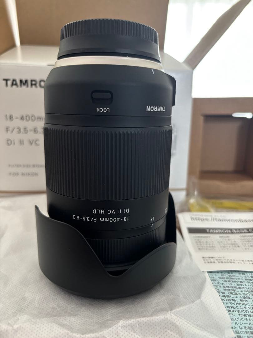 タムロン 18-400mm f3.5-6.3 Di II VC HLD