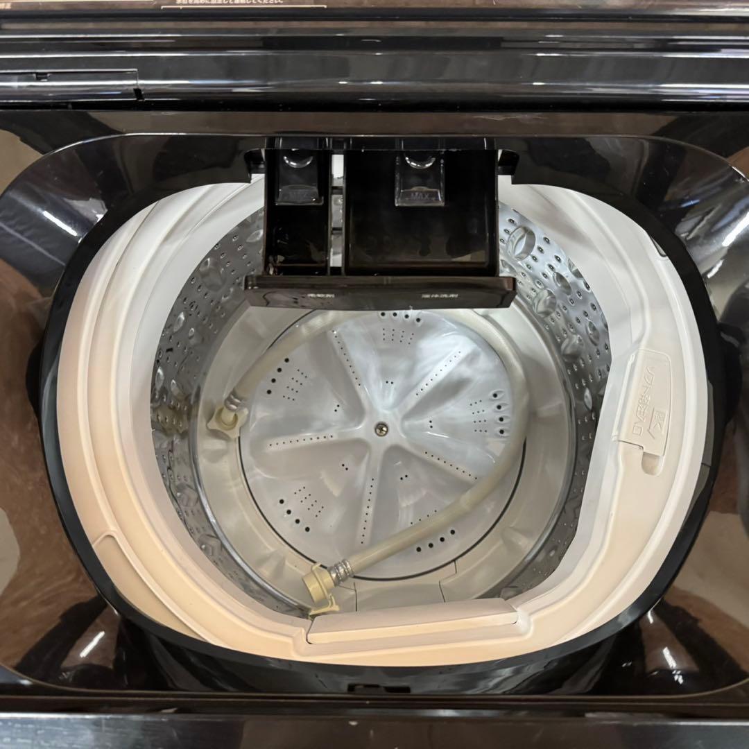 352 ブラックカラーデザイン　洗濯機　2024年製　極美品　一人暮らし　冷蔵庫