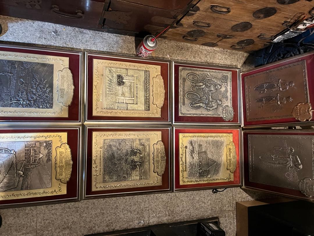 Taoブリヂストン看板、16枚ブリヂストン表彰額、ブリヂストン記念看板、