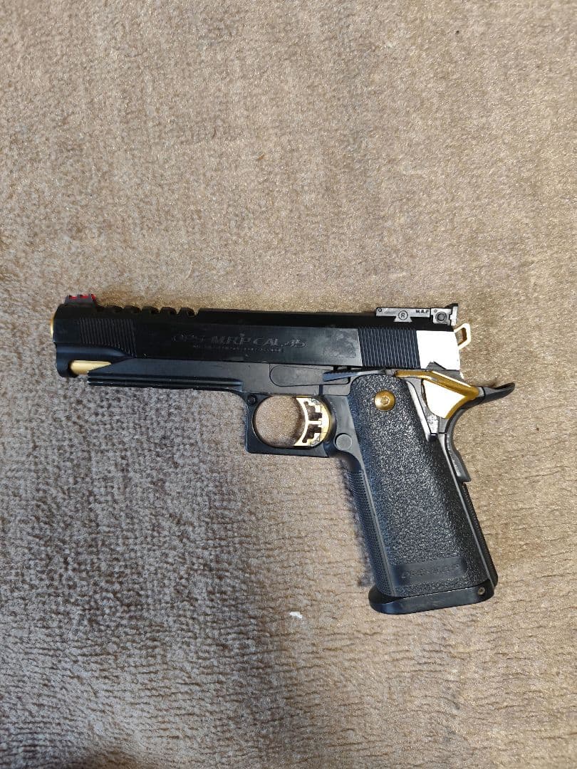 東京マルイ ハイキャパ 5.1 ゴールドマッチ 18歳以上 ガスブローバック