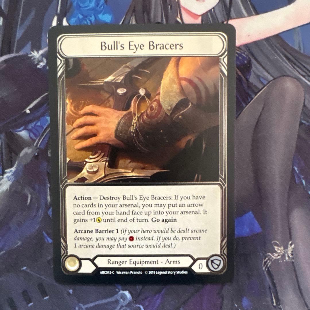 その他 Bull's Eye Bracers cold foil FaB