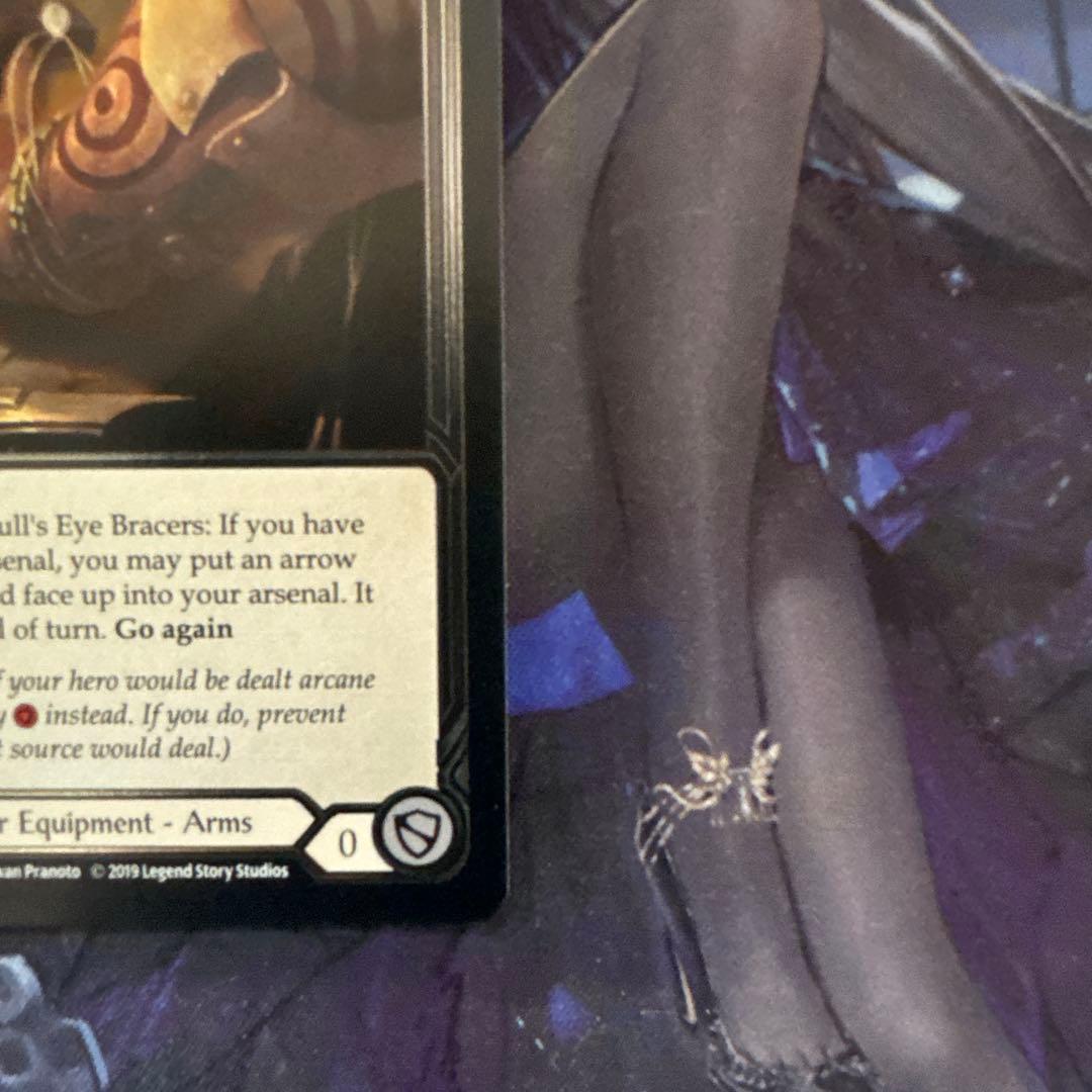 その他 Bull's Eye Bracers cold foil FaB