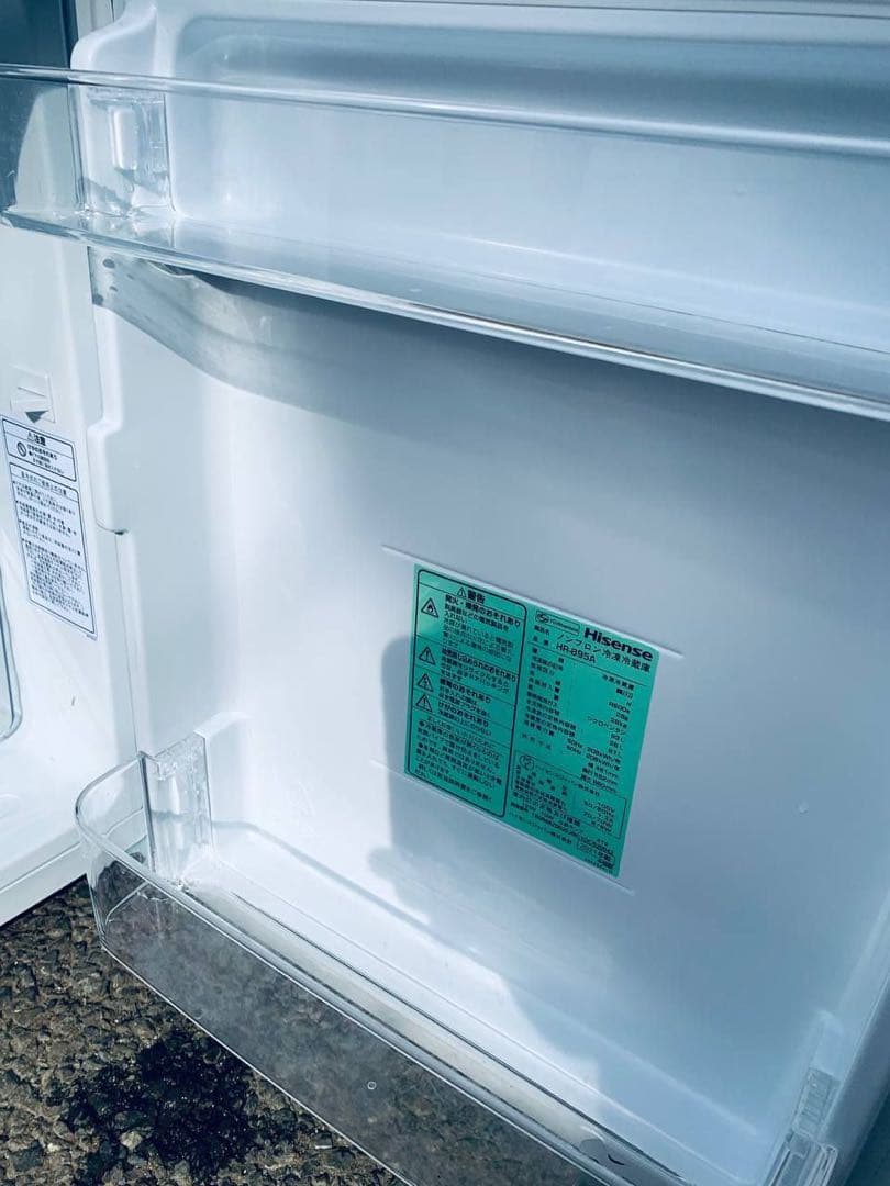 ♻️送料設置無料　ニトリ 2ドア冷凍冷蔵庫　NTR-106