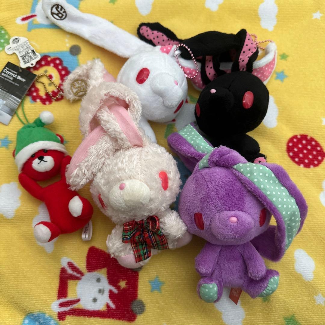 ぬいぐるみマスコット 汎用うさぎ おまけ付き