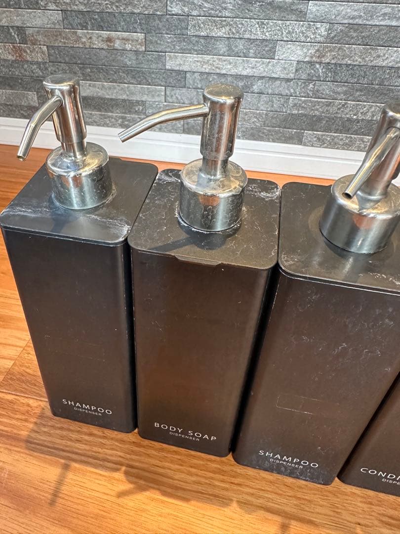 山崎実業(Yamazaki) マグネットツーウェイディスペンサー ブラック