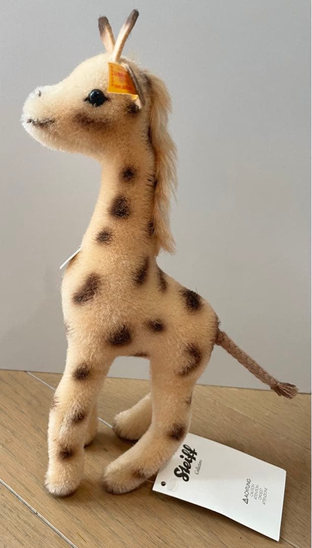 新品未使用 シュタイフ キリンのグレタ モヘア