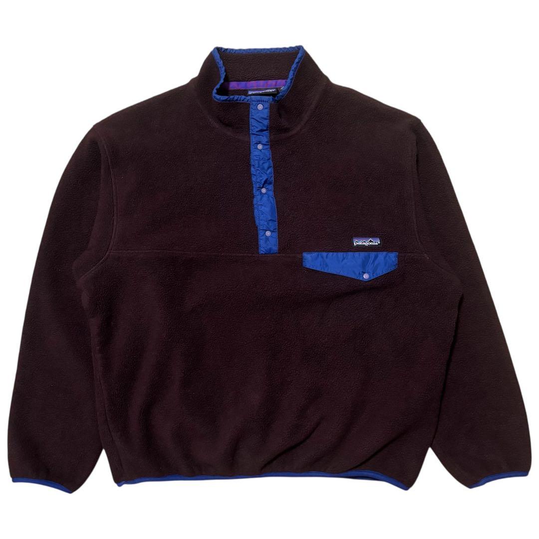 L 希少モカ 90s PATAGONIA スナップT トラヴィス着用 フリース