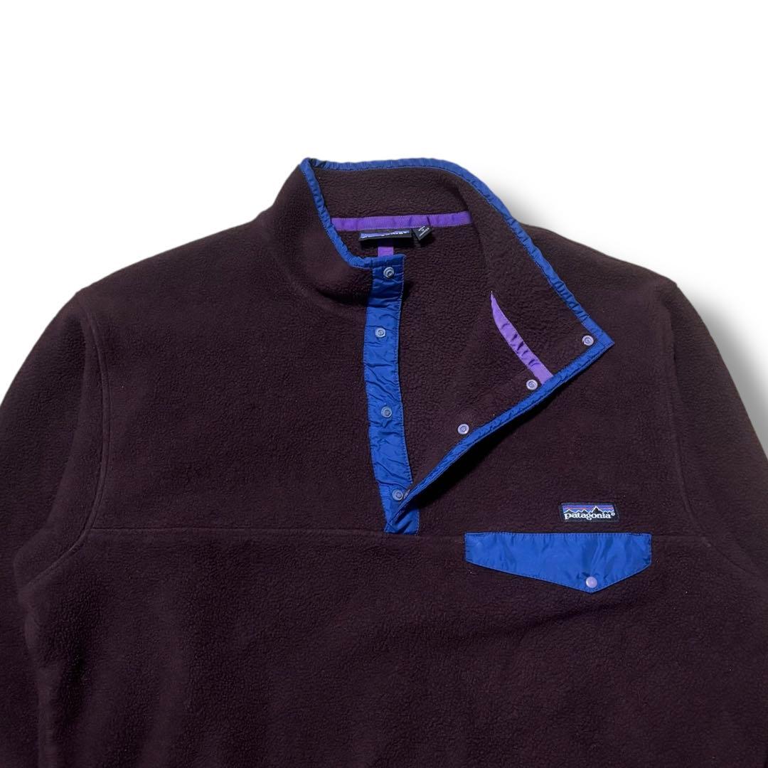 L 希少モカ 90s PATAGONIA スナップT トラヴィス着用 フリース