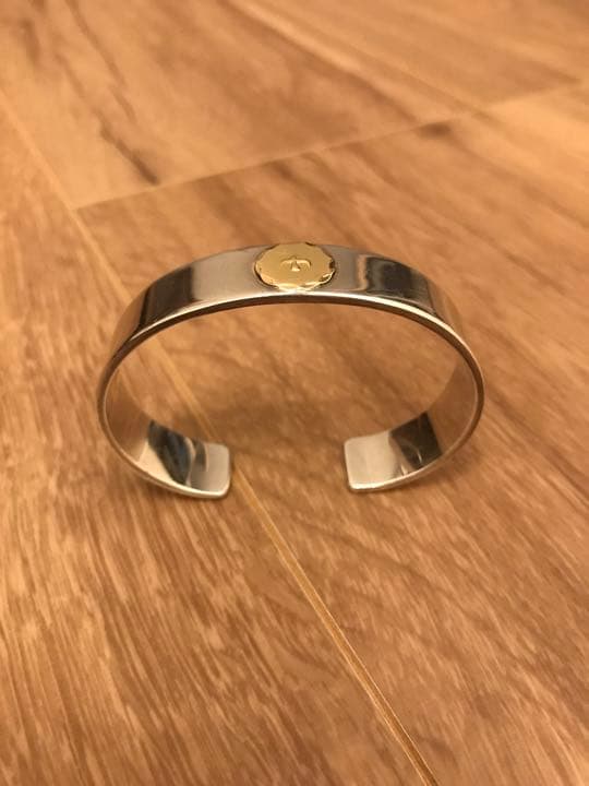 ゴローズ　平打ちブレス　イーグルメタル　S イーグルキャピタルワン