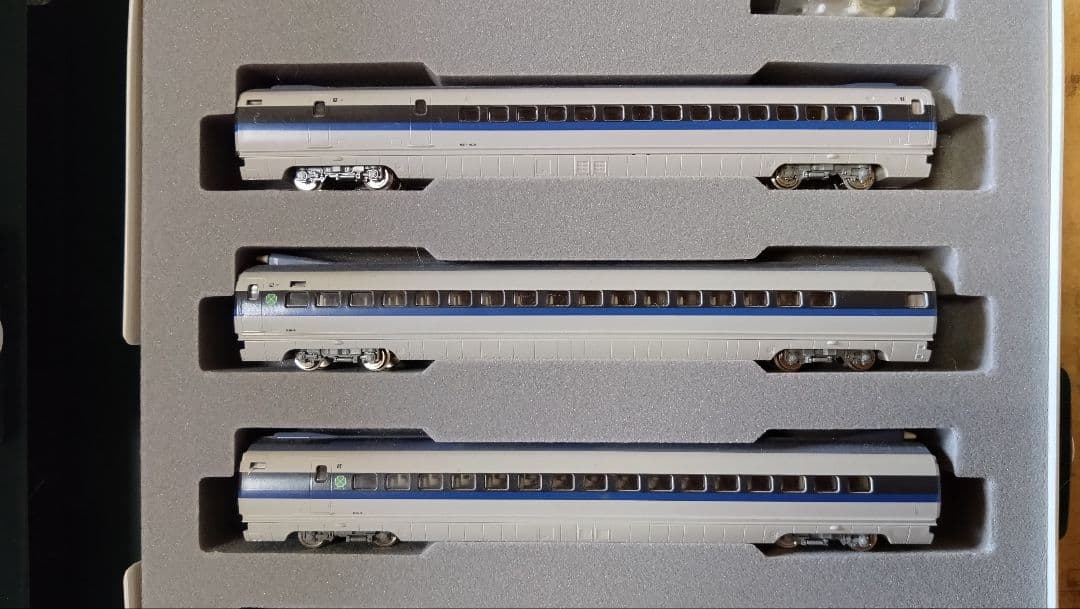 KATO 500系 新幹線 室内灯付きフル編成