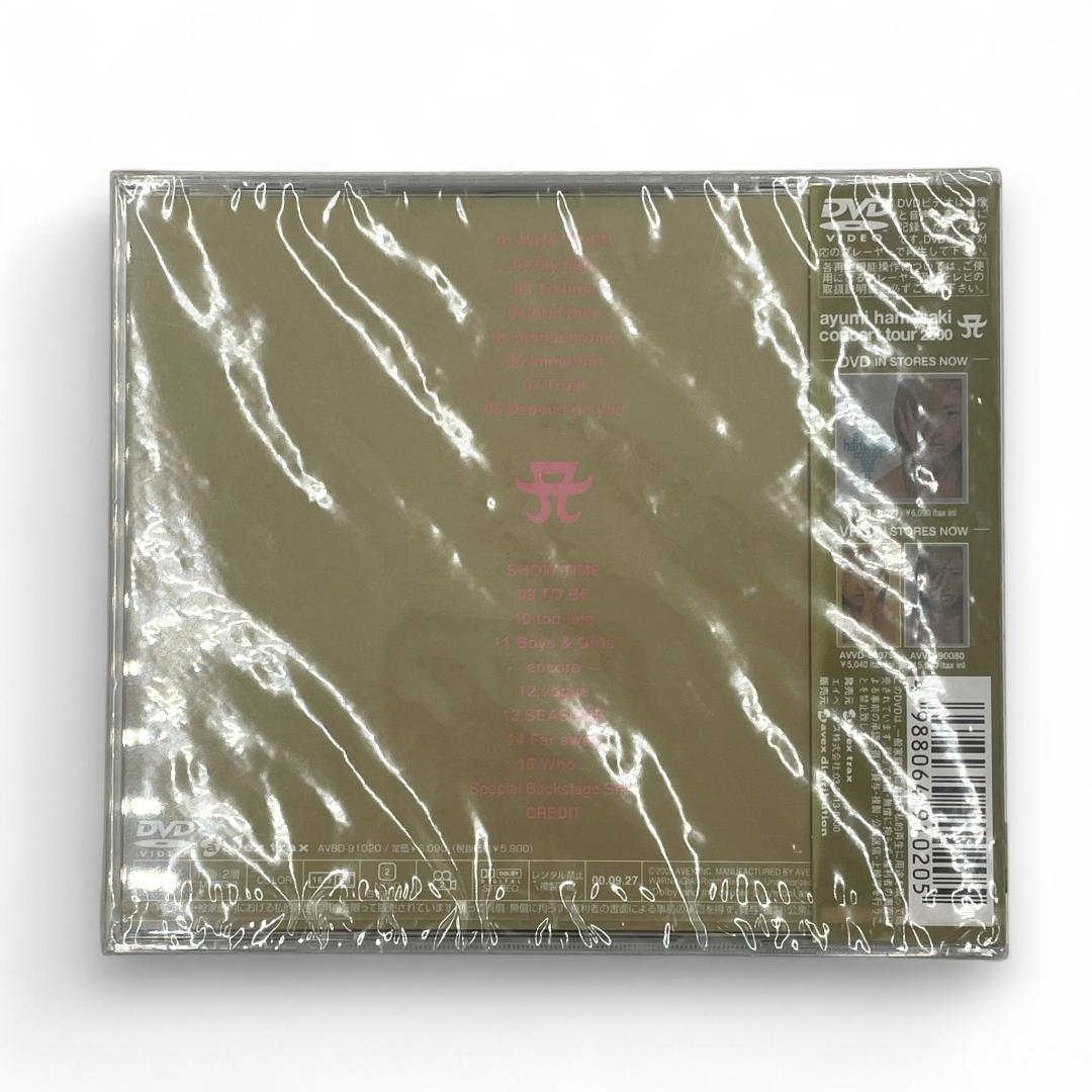 【新品未開封】浜崎あゆみ concert tour 2000 /第1章＆第2章